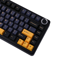 Bàn phím cơ AULA F75 3 Mode Black Gold Reaper switch