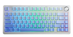 Bàn phím cơ AULA F75 White Blue Gradient Reaper switch