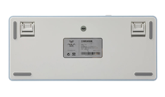 Bàn phím cơ AULA F75 - 3 Mode Sea Blue Grey Wood V3 switch