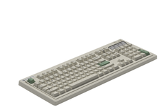 Bàn phím cơ FL-Esports OG104 Classic White 3 Mode Kailh Ice Silver switch