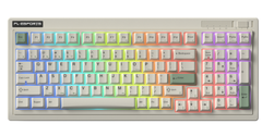 Bàn phím cơ FL-Esports OG98 White Green 3 Mode Kailh Ice Silver switch