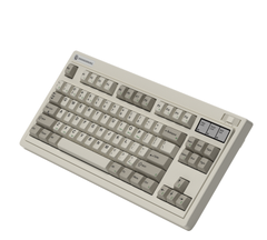 Bàn phím cơ FL-Esports OG87 Retro Grey 3 Mode Kailh Ice Silver switch