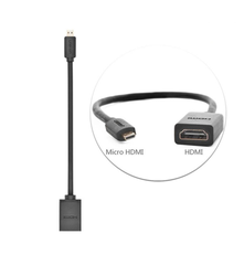 Cáp chuyển đổi mirco HDMI to HDMI âm chính hãng Ugreen 20134