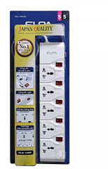 Ổ cắm điện ELPA ESL-VNI55 5 ổ điện, 5 công tắc, 5m