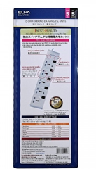 Ổ cắm điện ELPA ESL-VNI55 5 ổ điện, 5 công tắc, 5m