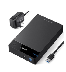 Hộp đựng ổ cứng 3.5 inch Sata/USB 3.0 hỗ trợ 10TB chính hãng Ugreen 50422