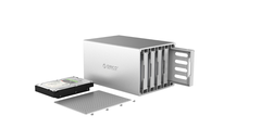 Hộp ổ cứng ORICO 3.5 inch 5 khe cắm SATA 3 USB 3.0 Type B - WS500RU3