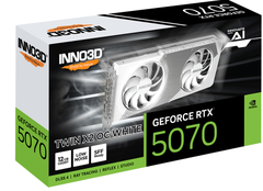 VGA Inno3D Geforce RTX 5070 TWIN X2 OC WHITE 12GB GDDR7