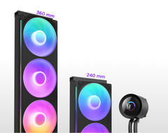 BỘ TẢN NHIỆT NƯỚC NZXT KRAKEN PLUS 360 RGB V2 BLACK - 360MM (RL-KR360-B2)