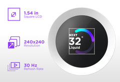 BỘ TẢN NHIỆT NƯỚC NZXT KRAKEN PLUS 240 RGB V2 WHITE - 240MM ( RL-KR240-W2 )