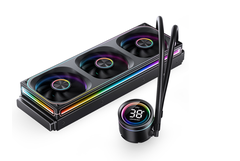 Tản nhiệt nước AIO Jonsbo TH-360 Black (ARGB, Hiển Thị Nhiệt Độ)