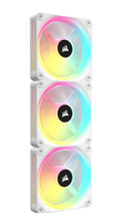Bộ 3 Quạt Máy Tính Corsair iCUE LINK QX120 RGB WHITE CO-9051006-WW
