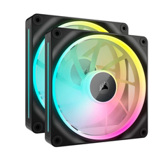 Bộ 2 quạt máy tính Corsair iCUE LINK LX140 RGB Black CO-9051028-WW