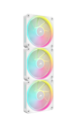 Bộ 3 quạt máy tính Corsair iCUE LINK LX120 RGB White CO-9051030-WW