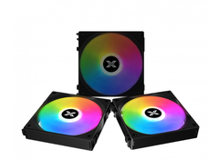 Bộ 3 Quạt Tản Nhiệt XIGMATEK STARLINK - EN41303 - ARGB