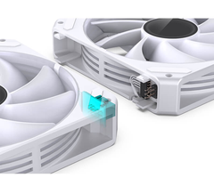 Bộ 3 Quạt JONSBO ZG-120W WHITE (3 in 1) (Ghép nối không dây)