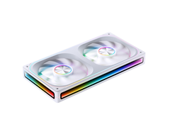 Fan Case JONSBO ZA-240WR WHITE LED ARGB infinity (Fan Ngược)