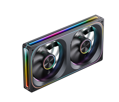 Fan Case JONSBO ZA-240BR BLACK LED ARGB infinity ( Fan Ngược)