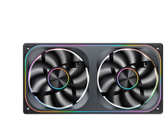 Fan Case JONSBO ZA-240BR BLACK LED ARGB infinity ( Fan Ngược)