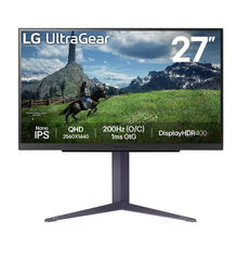 Màn Hình Gaming LG UltraGear 27GS85Q-B (27 inch - IPS - 2K - 200Hz - 1ms)