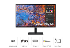 Màn Hình Đồ Họa SAMSUNG ViewFinity S8 LS32B800PXEXXV (32.0 inch - 4K - IPS - 60Hz - 5ms - USB TypeC - Network RJ45)