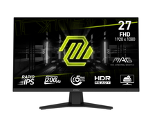 Màn Hình Gaming MSI MAG 274F (27 inch - IPS - FHD - 200Hz - 0.5ms)