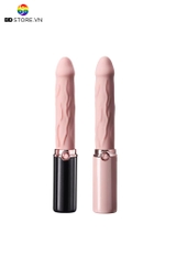 BDT1655 - Dương vật giả nguy. trang thỏi son có 10 chế độ dài 19cm