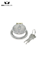 SMT868 - Khóa dương vật thép không gỉ dạng phẳng với 3 kích cỡ
