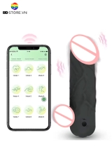 BDT4366 - Cu giả mini rung điều khiển qua APP có 10 tần số và sạc điện