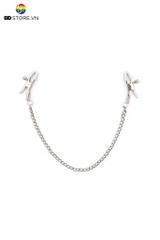 BDT035 - Kẹp ti kim loại có nút vặn thiết kế dây xích nối dài 30cm