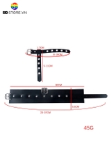 BDT591 - Còng tay tình yêu nối liền xỏ ngón trỏ thiết kế có nấc chỉnh