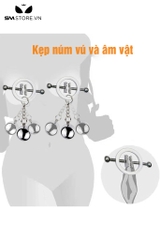 SMT2654 - Kẹp ti có nấc tròn điều chỉnh mix kèm chuông inox