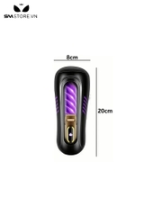 SMT523 - Cốc thủ dâm dính tường rung dài 20cm làm bằng silicon