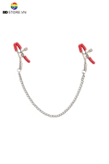 BDT035 - Kẹp ti kim loại có nút vặn thiết kế dây xích nối dài 30cm