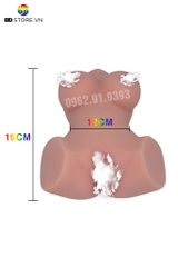 BDT1073 - Búp bê silicon cao cấp giá rẻ dài 19cm có eo thon ngực nở