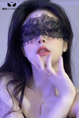 SMT013 - mặt nạ tình yêu sexy với thiết kế ren hoa kèm tua rua