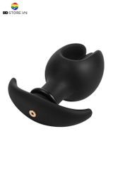 BDT2991 - Anal plug bơm bóng bóp thiết kế nở hoa cánh sò mix chân đế rộng