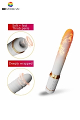 BDT2764 - Dương vật giả tỏa nhiệt tự động rung thụt cầm tay và sạc điện