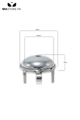 SMT880 - Khóa dương vật inox không gỉ dạng lồng kín có 3 size