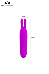 SMT108 - Máy rung silicon Pretty Love dạng thanh hình tai thỏ