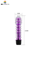 BDT716 - Cu giả rung có gai mềm chất liệu silicon dài 168mm