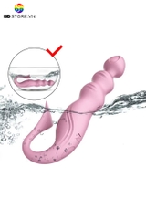 BDT1593 - Anal bead hình nấc sóng kích thích và nhánh tai thỏ có 10 tần số