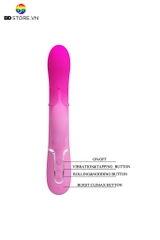 BDT1496 - Dương vật giả cao cấp Pretty Love tự động rung xoay