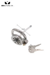 SMT860 - Khóa dương vật nắp dẹt hình hoa 4 size lựa chọn