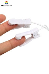 BDT416 - Kẹp núm vú và âm vật kích điện bằng nhựa có 1 dây cắm dài