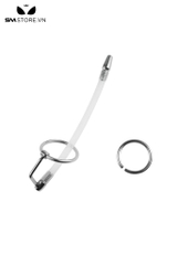 BDT169 - Ống sounding niệu đạo silicon mềm thông tiểu dài 95mm