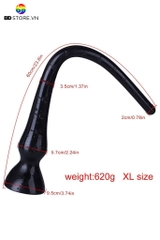 BDT4001 - Long anal có vạch chia kích thước và chân đế gắn tường