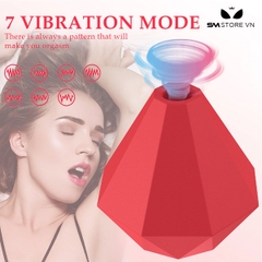 SMT2817 - Máy hút âm đạo ngụy trang viên kim cương có 10 chế độ