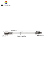 BDG051 - Phụ kiện khóa dương vật với ống sounding tháo rời có 3 size
