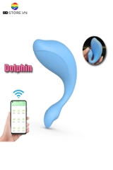 BDT1045 - Trứng rung cá voi sạc điện điều khiển qua APP chống nước